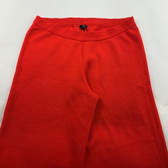 G.I.L.I. Red Soft Knitted Wide Leg Lounge Pant XL - Picture 2 of 6